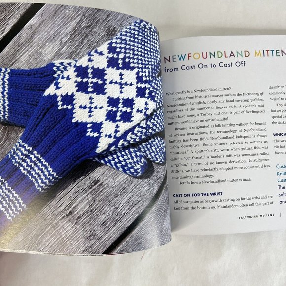 Saltwater Mittens From the Island of Newfoundland Knit Over 20 Heritage Designs - Picture 6 of 10